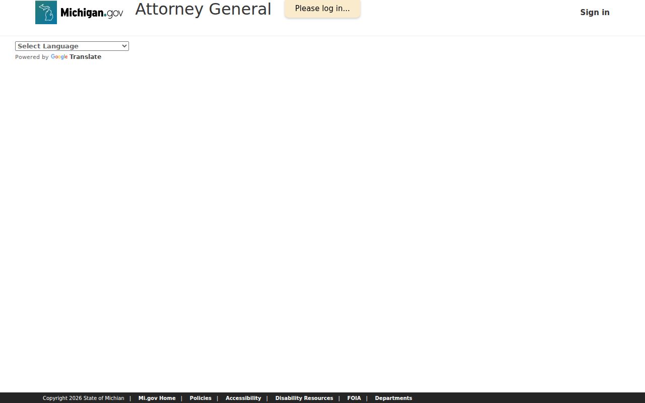 Van Buren Township ZIP code directory Michigan Address Confidentiality Program application portal